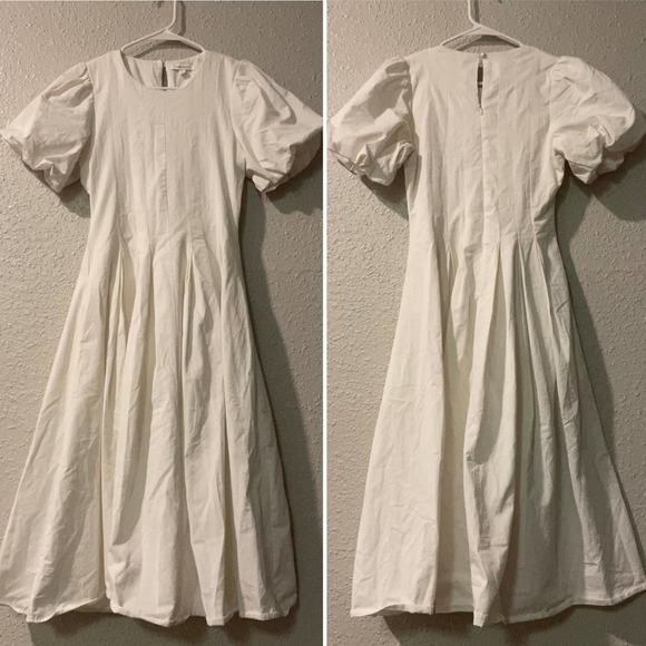 Anthropologie x Eri + Ali Corset-Seamed Midi Dress Size 4 - Picture 7 of 15